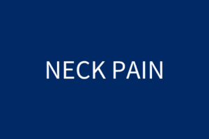 text reading Neck Pain