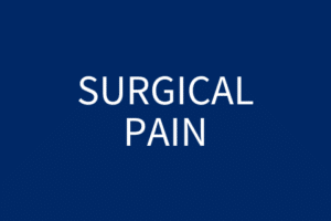 text reading Surgical Pain